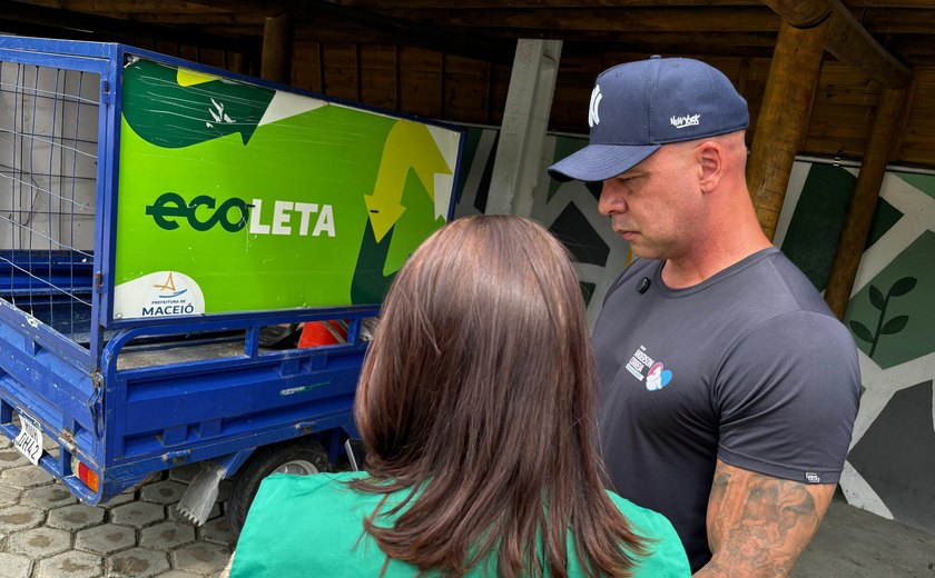 Projeto Ecoleta vira referência e recebe visita de comitiva de Caruaru(PE)
