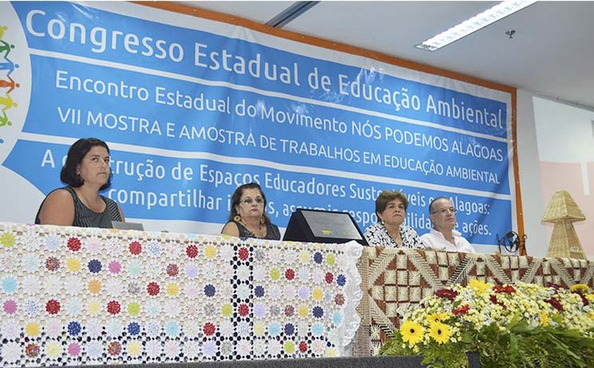 Maceió: Secretária participa de congresso sobre educação ambiental