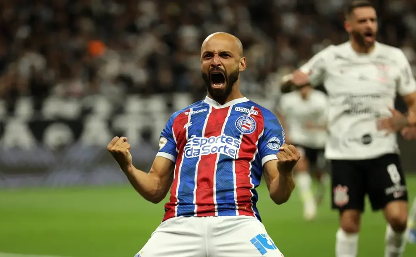 Bahia atropela Corinthians e dorme fora do Z4 do Brasileiro