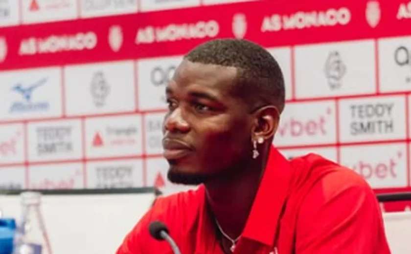 Pogba chora em apresentação no Monaco após 2 anos afastado por doping: 'Voltei por meus filhos'