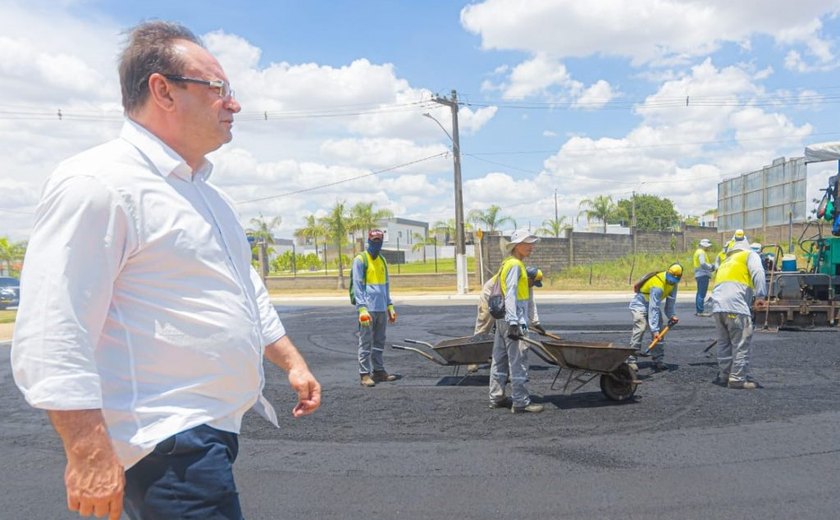 Arapiraca já ultrapassa 170 km de ruas e avenidas pavimentadas