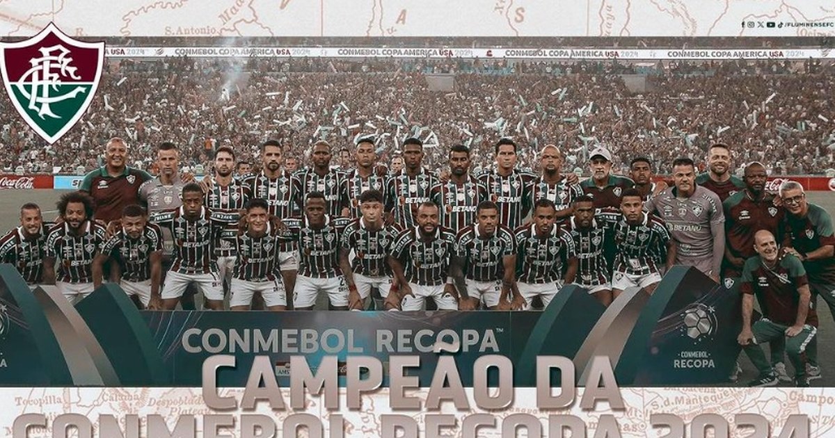 Fluminense é campeão da Recopa SulAmericana 2024 Portal Tabatinga🏃