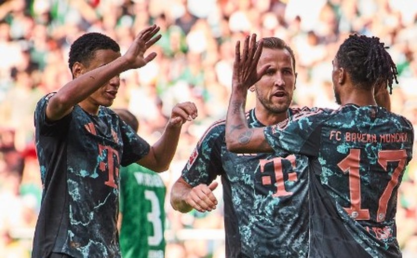 Olise brilha, Bayern goleia o Werder Bremen por 5 a 0 e abre vantagem na liderança do Alemão