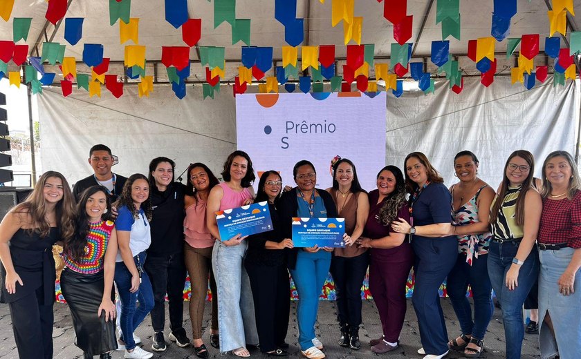 Saúde premia unidades, equipes e programas que mais se destacaram nos meses de abril e maio