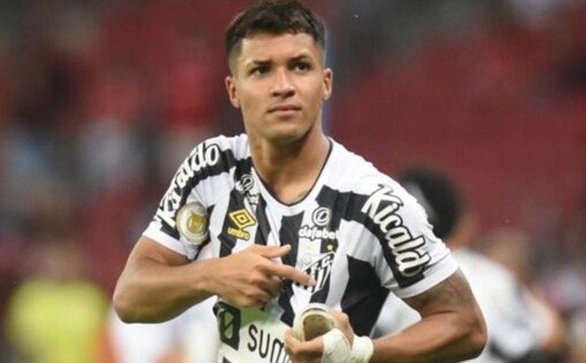 Marcos Leonardo exige vitória do Santos na ‘final’ diante do Athletico-PR