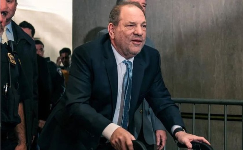 Harvey Weinstein está com Covid e precisou ser hospitalizado por pneumonia