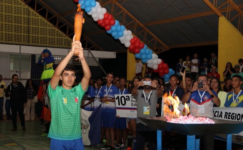 Arapiraca dá início à etapa estadual do Jogos Estudantis de Alagoas 2018