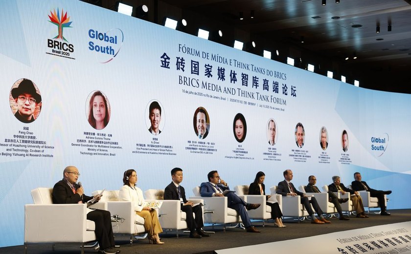 Fórum de mídia do Brics discute cooperação na comunicação e IA
