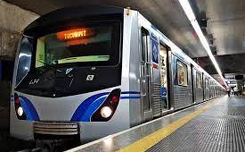 Linha 1-Azul do Metrô de SP ficará fechada até 18h deste domingo