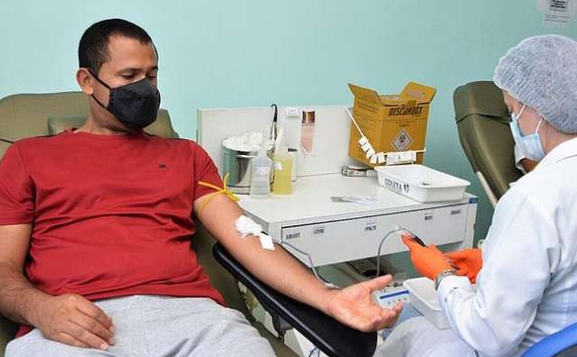 Hemoal promove nesta terça coleta de sangue no Centro de Arapiraca