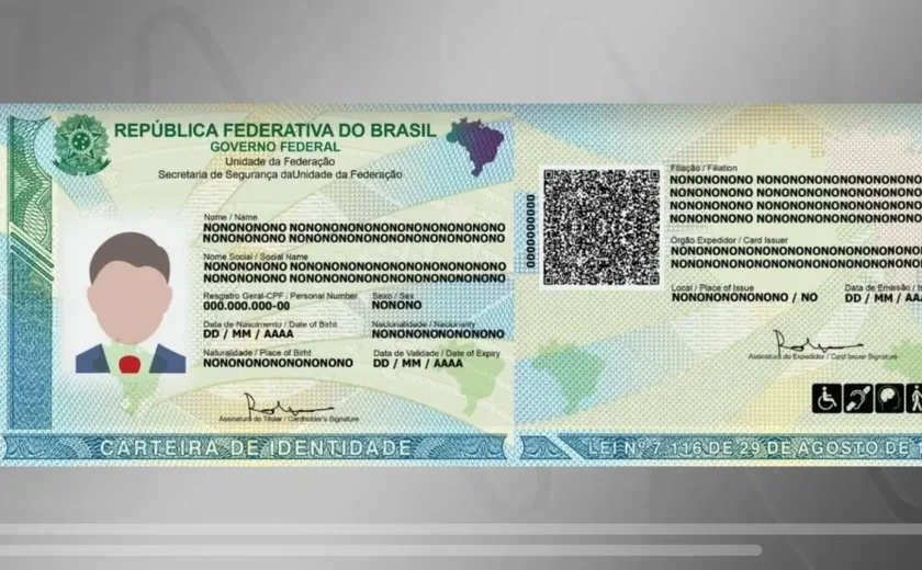 São Paulo emite apenas a nova carteira de identidade a partir de julho; entenda