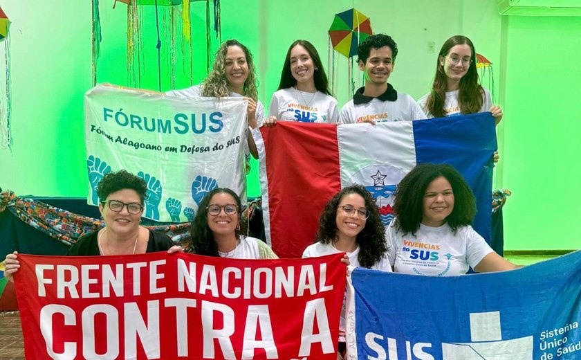 Estudantes da Uncisal participam em Recife de evento sobre vivências e estágios na realidade do SUS