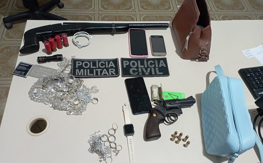 Prisão em pousada: Suspeitos de roubo são capturados em Arapiraca