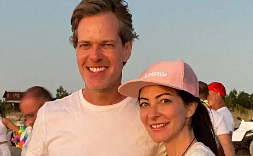 Marido de Ana Paula Padrão, Gustavo Diament, recebe alta de hospital após sofrer acidente de moto