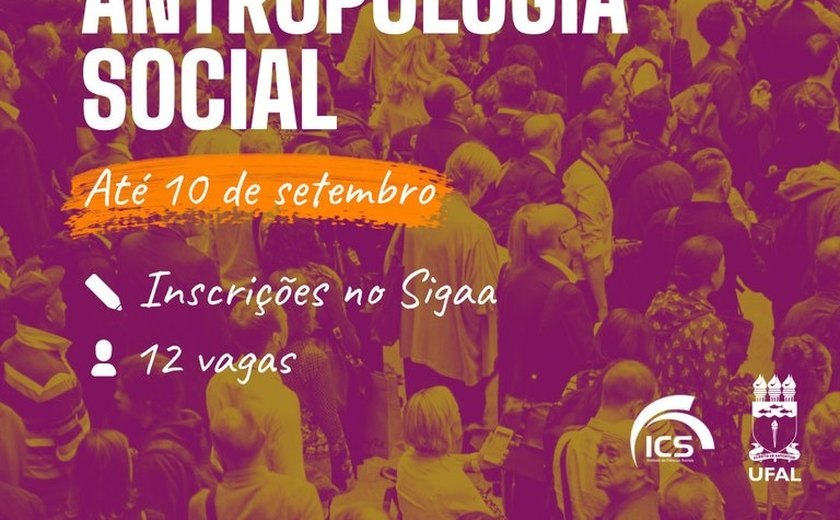 Pós-graduação em Antropologia Social abre inscrições para mestrado