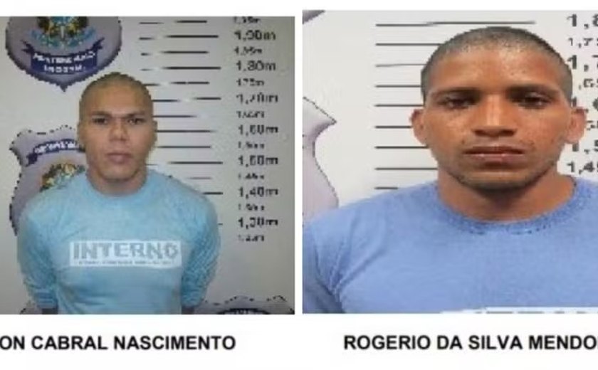 Tudo sobre os dois presos que fugiram de penitenciária de segurança máxima em Mossoró (RN)