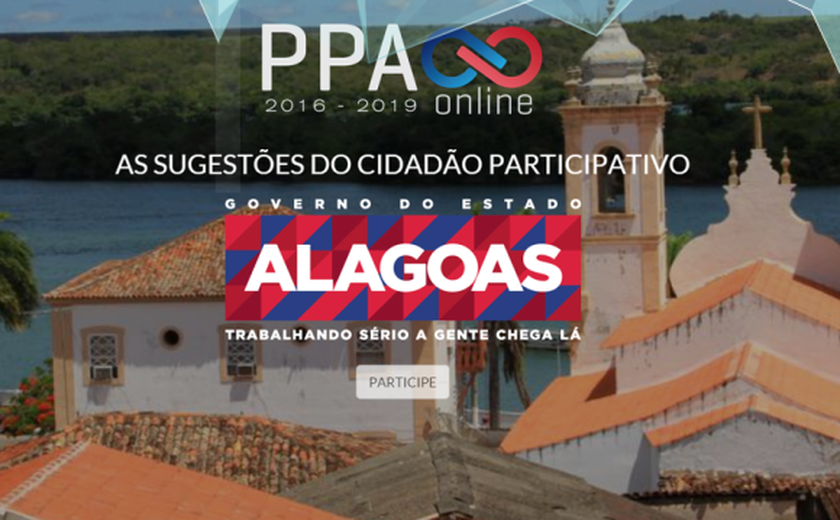 PPA online amplia participação popular na definição de políticas públicas