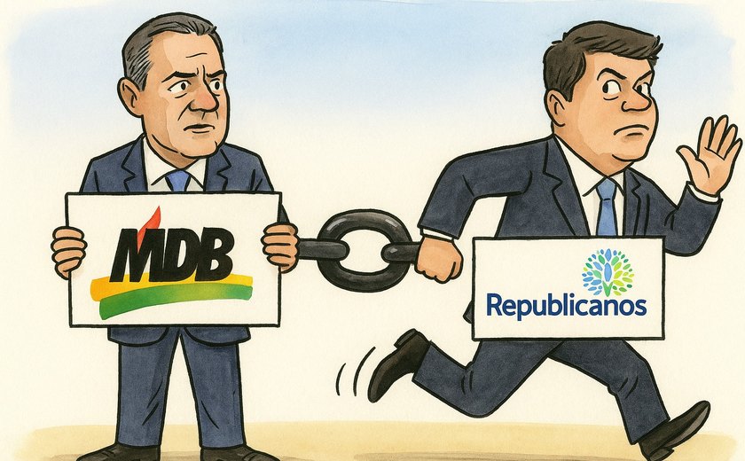 Federação entre MDB e Republicanos pode provocar debandada em Alagoas