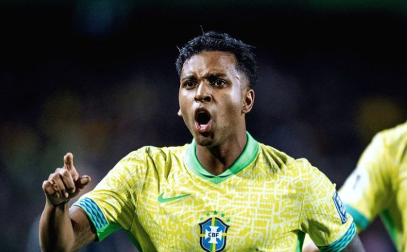 Rodrygo perde último jogo de Ancelotti no Real Madrid e deve ser ausência na seleção brasileira