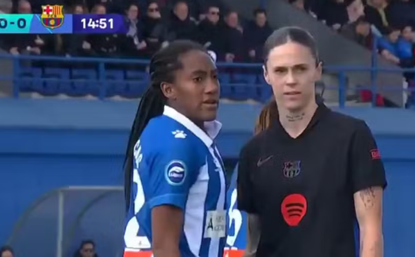 Espanyol denuncia jogadora do Barcelona por tocar partes íntimas de rival