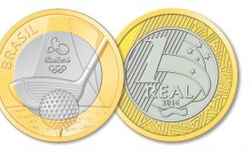 Começam a ser vendidas moedas comemorativas das Olimpíadas de 2016