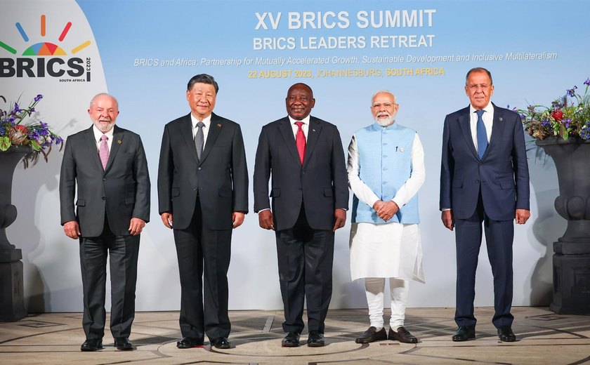Brics ganha oficialmente mais cinco países como integrantes