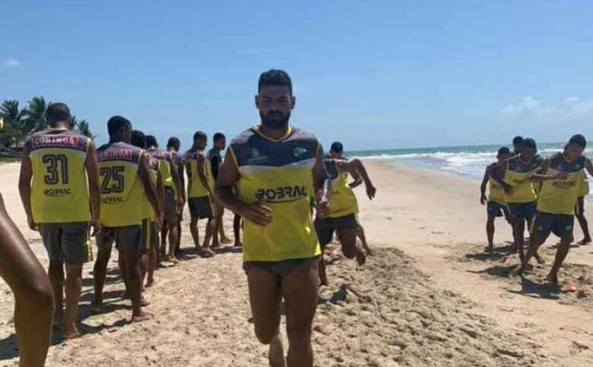 Sem jogo no final de semana, Coruripe segue trabalhando de olho na quinta rodada