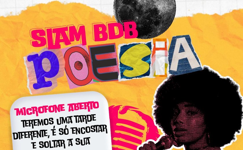 Arapiraca abraça a poesia falada em 1º Encontro de Slam neste domingo (03)