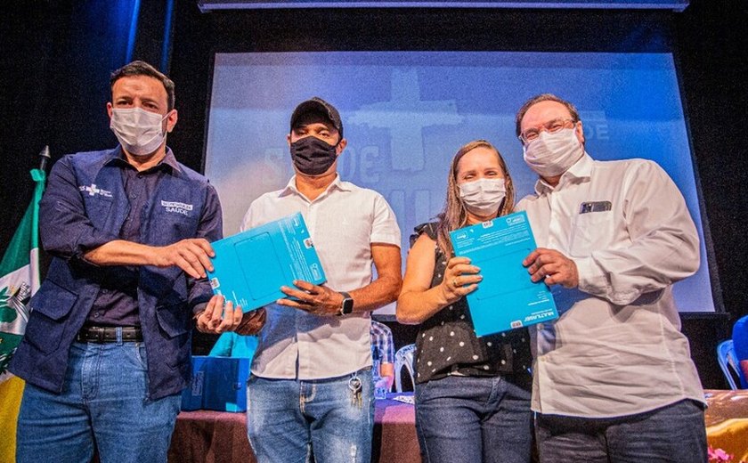 Prefeitura de Arapiraca inicia entrega de 650 tablets para os agentes de saúde