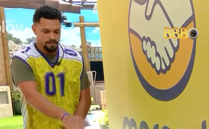 Vinícius vence a Prova do Anjo, coloca Vilma e Maike no Monstro