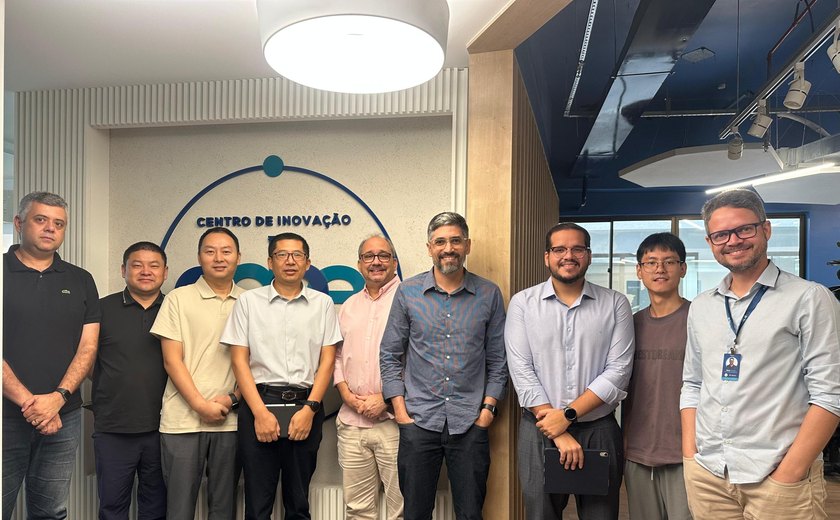 Secti recebe diretores de empresa chinesa e reforçam conexão internacional em pesquisa e desenvolvimento