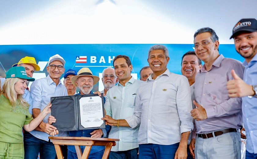 Obra hídrica no interior da Bahia vai atender pequenos produtores