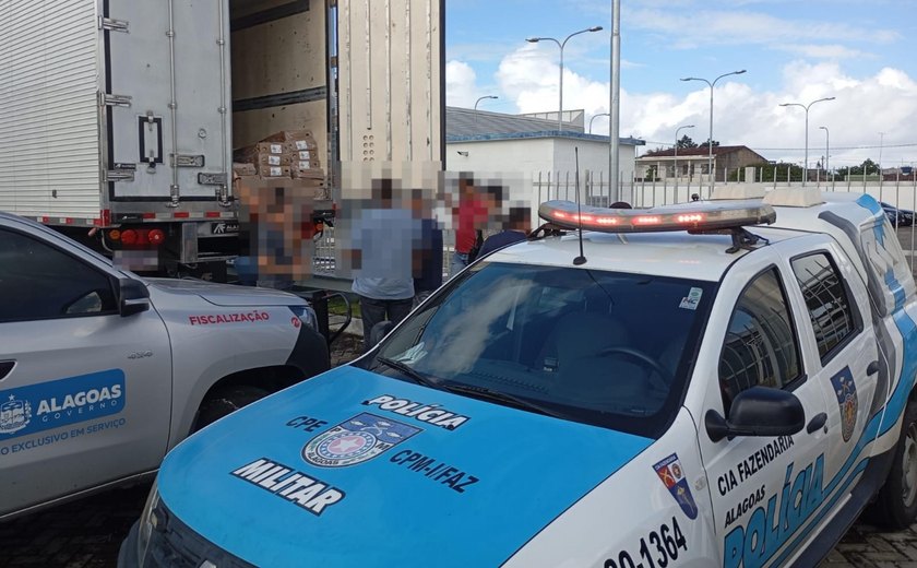 Operação flagra carga irregular de frango e autua comerciante em mais de R$ 100 mil em Maceió