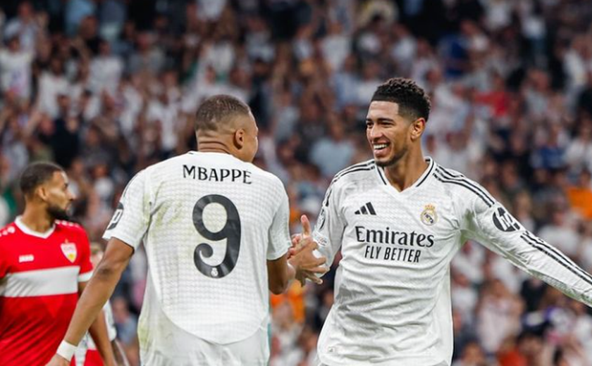 Real Madrid bate Stuttgart com gol de Endrick e Bayern goleia em estreia na Liga dos Campeões