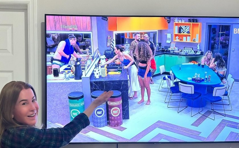 'Primeira vez que vejo minha filha lavando louça', diz Zilu após estreia de Wanessa no 'BBB 24'