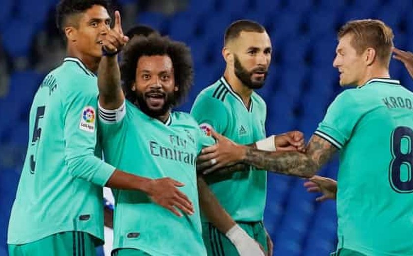 Real Madrid vence Real Sociedad e assume a liderança do Espanhol