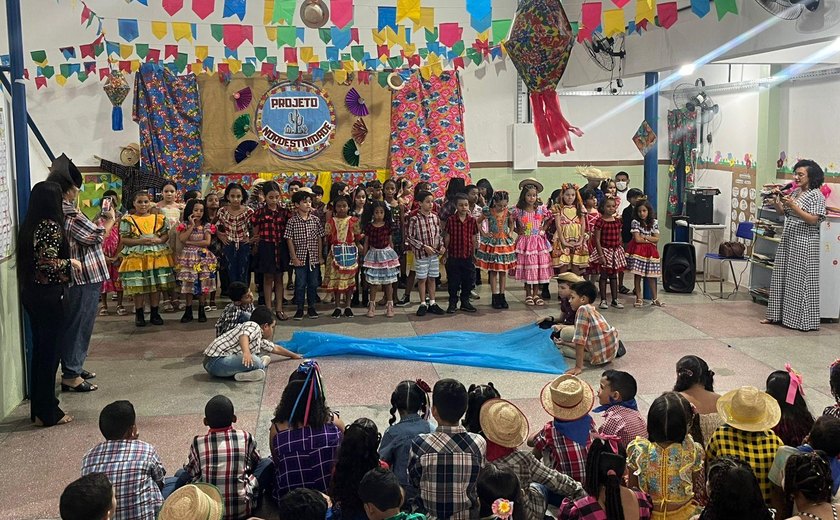 Projeto Nordestinidade resgata tradição junina em escola municipal