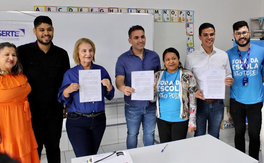 Pilar renova compromisso com o Unicef para Busca Ativa Escolar