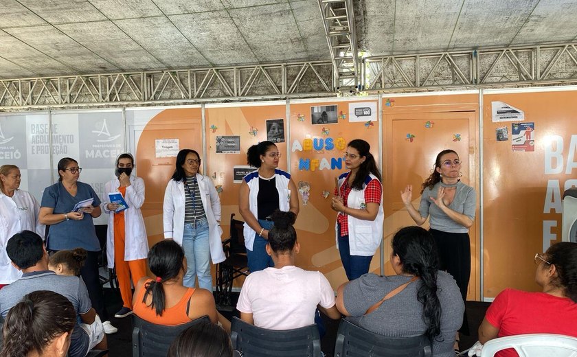 Saúde realiza ação educativa para prevenção de doenças de veiculação hídrica