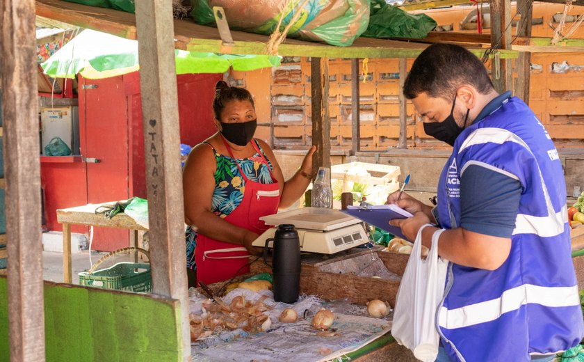 Feirantes do Mercado da Produção passam por cadastramento