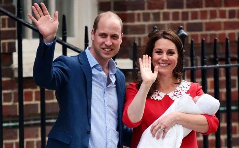 Kate Middleton e William anunciam nome do terceiro filho