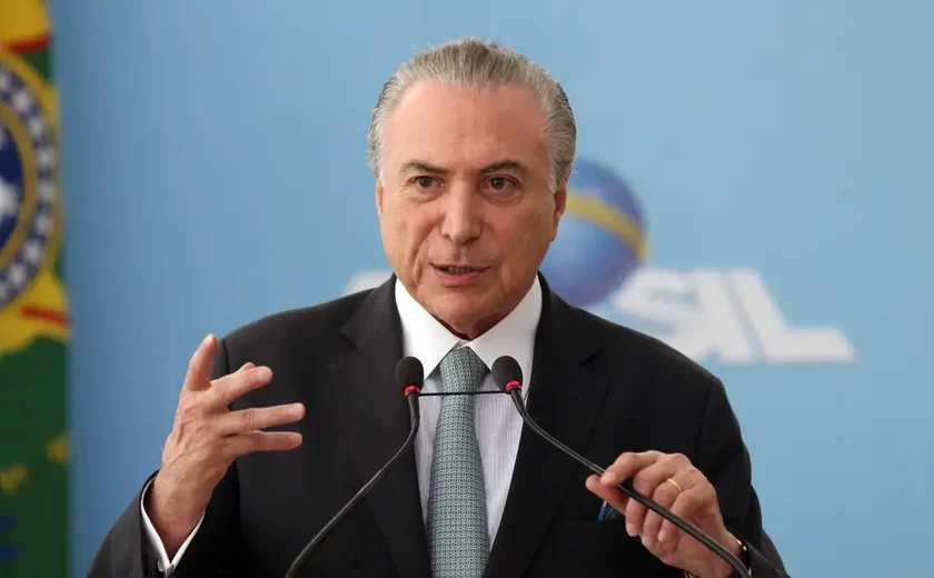 Temer, sobre anistia: acho que o mais útil seria que próprio STF fizesse dosagem das penas