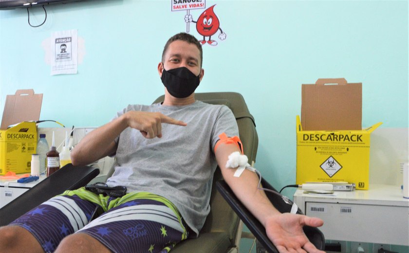Hemoal promove coletas de sangue em União dos Palmares e Carneiros nesta terça (19)