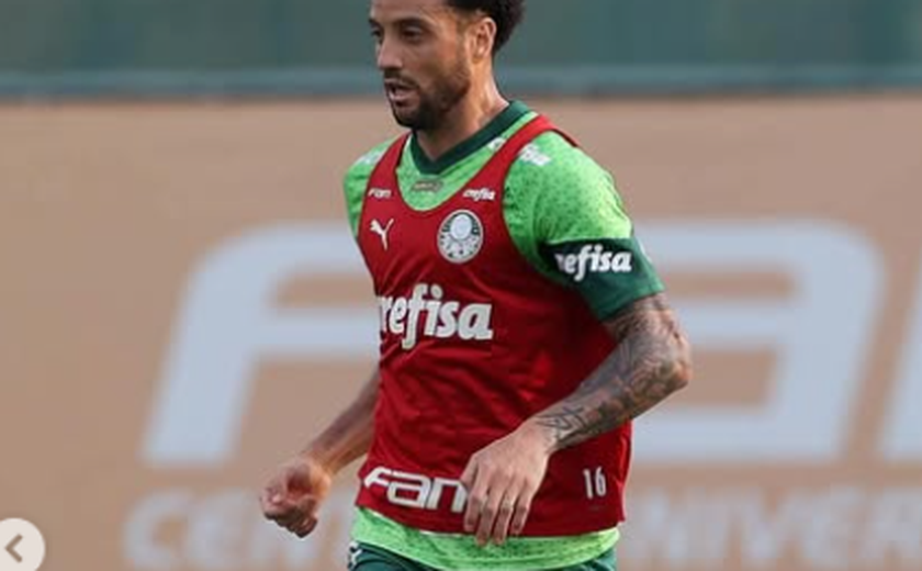 Felipe Anderson treina e deve reforçar Palmeiras no clássico com o São Paulo