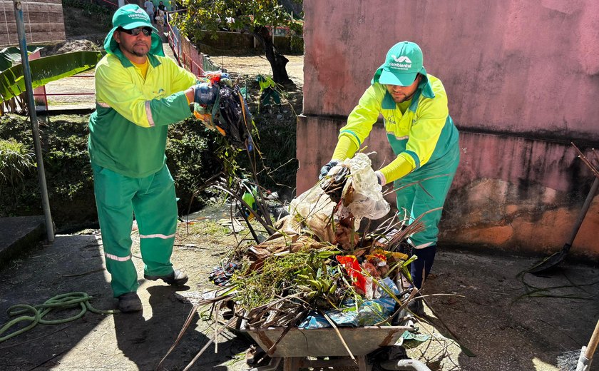 Prefeitura coleta mais de 200 mil toneladas de resíduos em Maceió