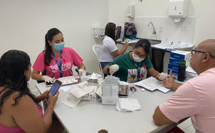 Saúde realiza campanha de prevenção à sífilis congênita em unidade de saúde do Rio Novo