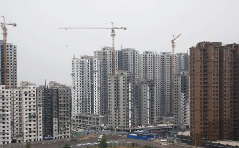 Na China, vendas de novas moradias sofrem queda anual de 26,9% entre janeiro e junho