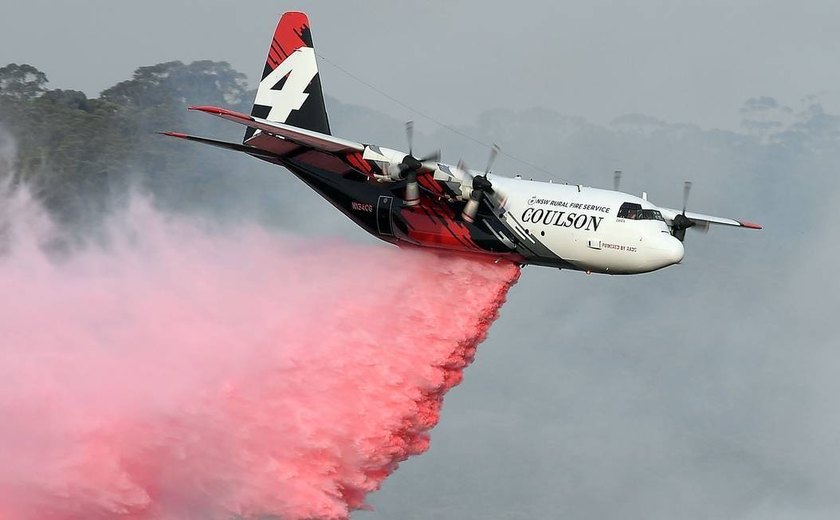 Queda de avião que combatia incêndio florestal na Austrália deixa 3 mortos