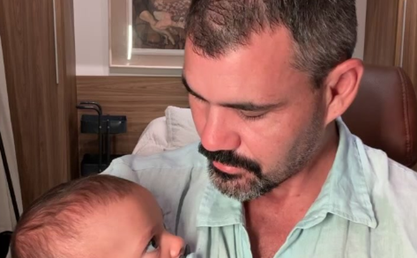 Juliano Cazarré e esposa pedem orações para a filha que enfrenta nova internação