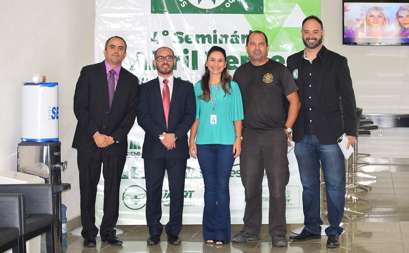 Abril Verde promove Seminário de Saúde e Segurança do Trabalho